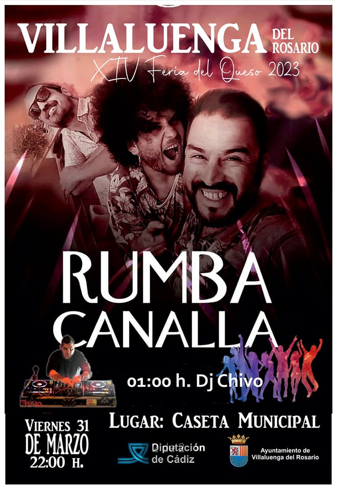 CONCIERTO RUMBA CANALLA Y DJ CHIVO EN VILLALUENGA
