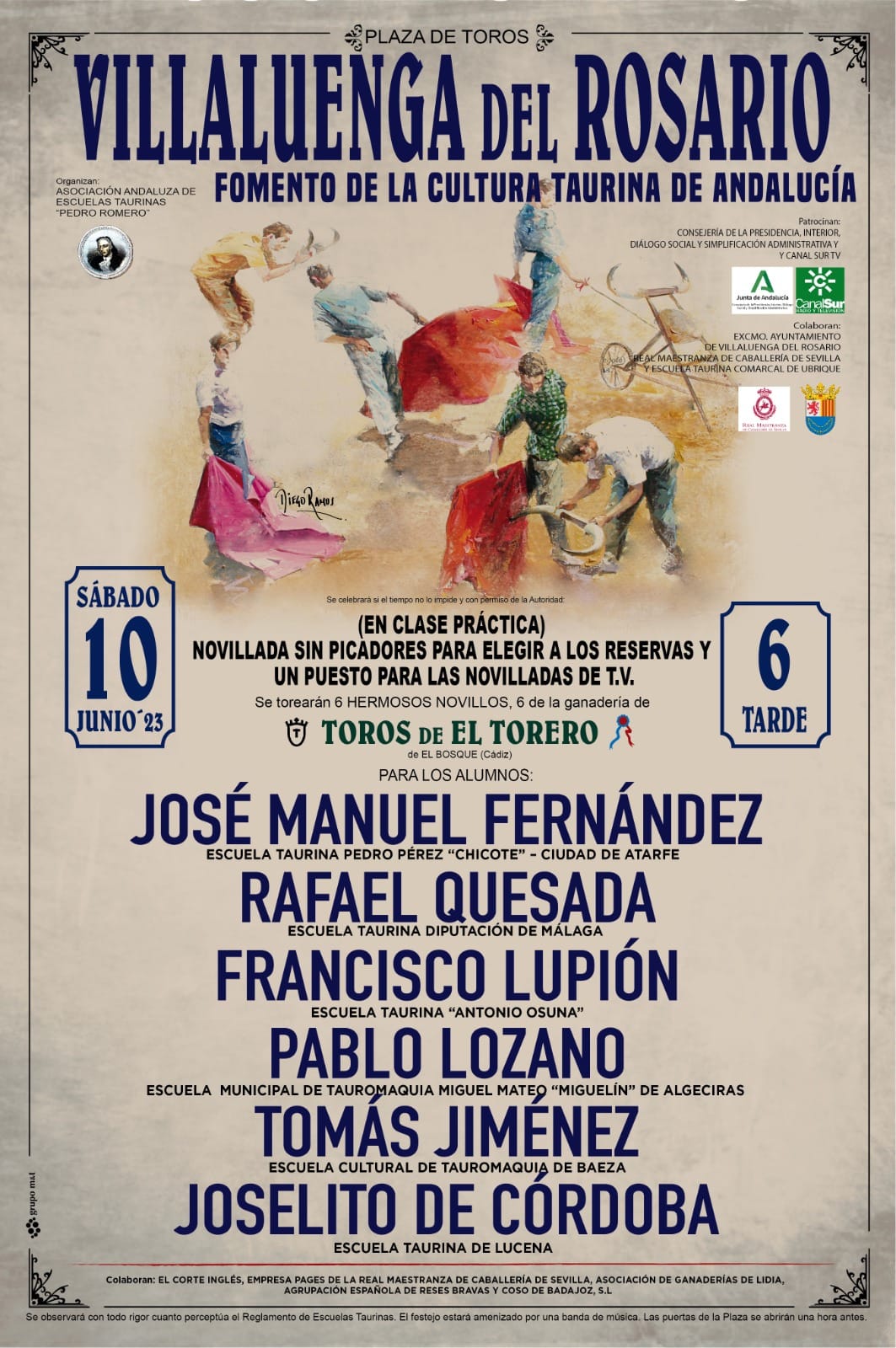NOVILLADA EN VILLALUENGA DEL ROSARIO