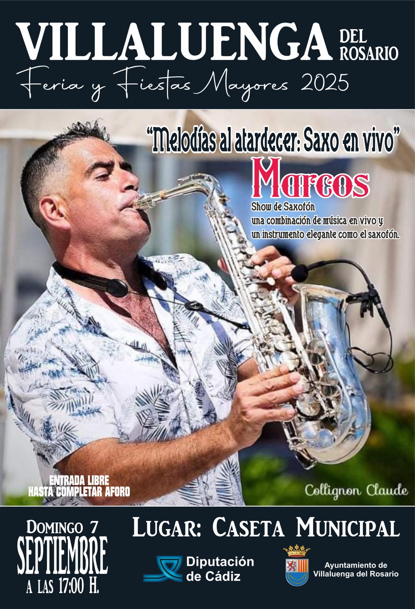 ATARDECER CON RITMO: CONCIERTO DE SAXO EN VIVO EN VILLALUENGA