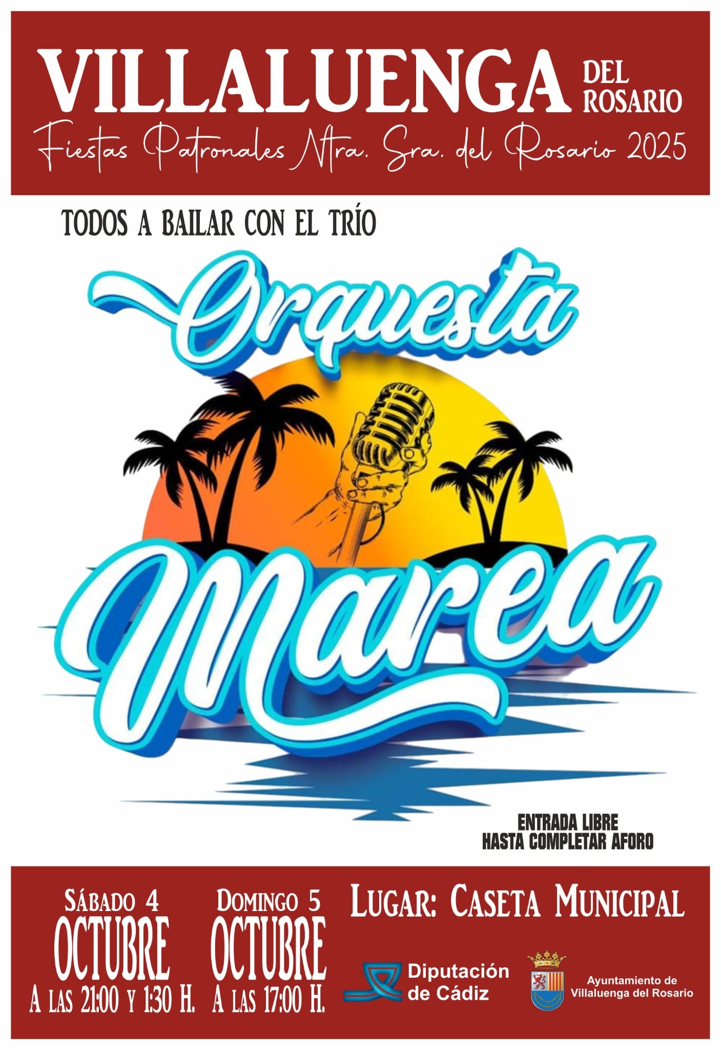 ACTUACIÓN DE LA ORQUESTA MAREA EN LAS FIESTAS PATRONALES 2025