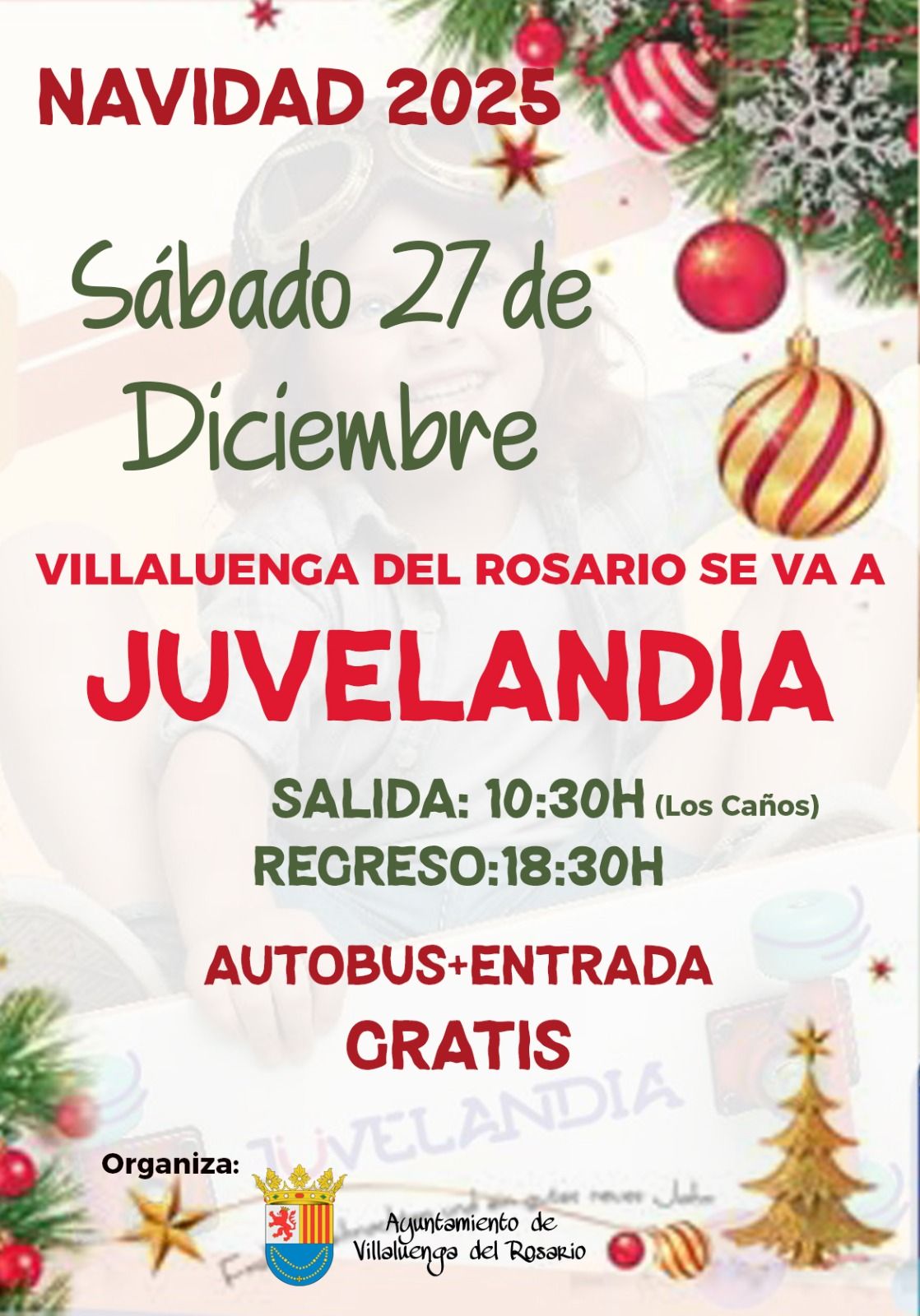 EXCURSIÓN A JUVELANDIA-NAVIDAD 2025