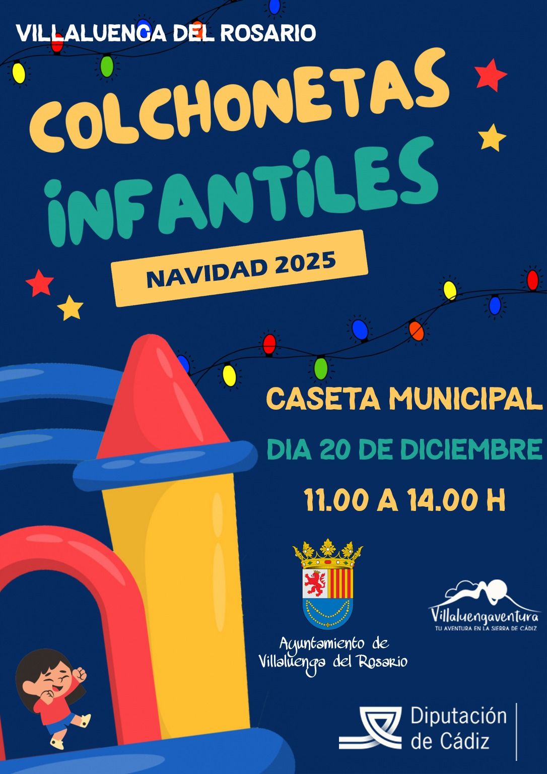 COLCHONETAS INFANTILES-NAVIDAD 2025 EN VILLALUENGA DEL ROSARIO