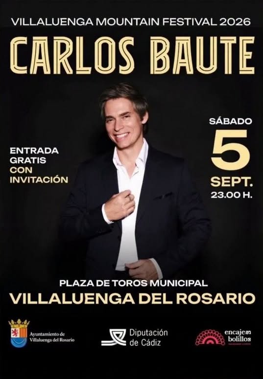 GRAN CONCIERTO DE CARLOS BAUTE EN LA FERIA Y FIESTAS DE VILLALUENGA DEL ROSARIO