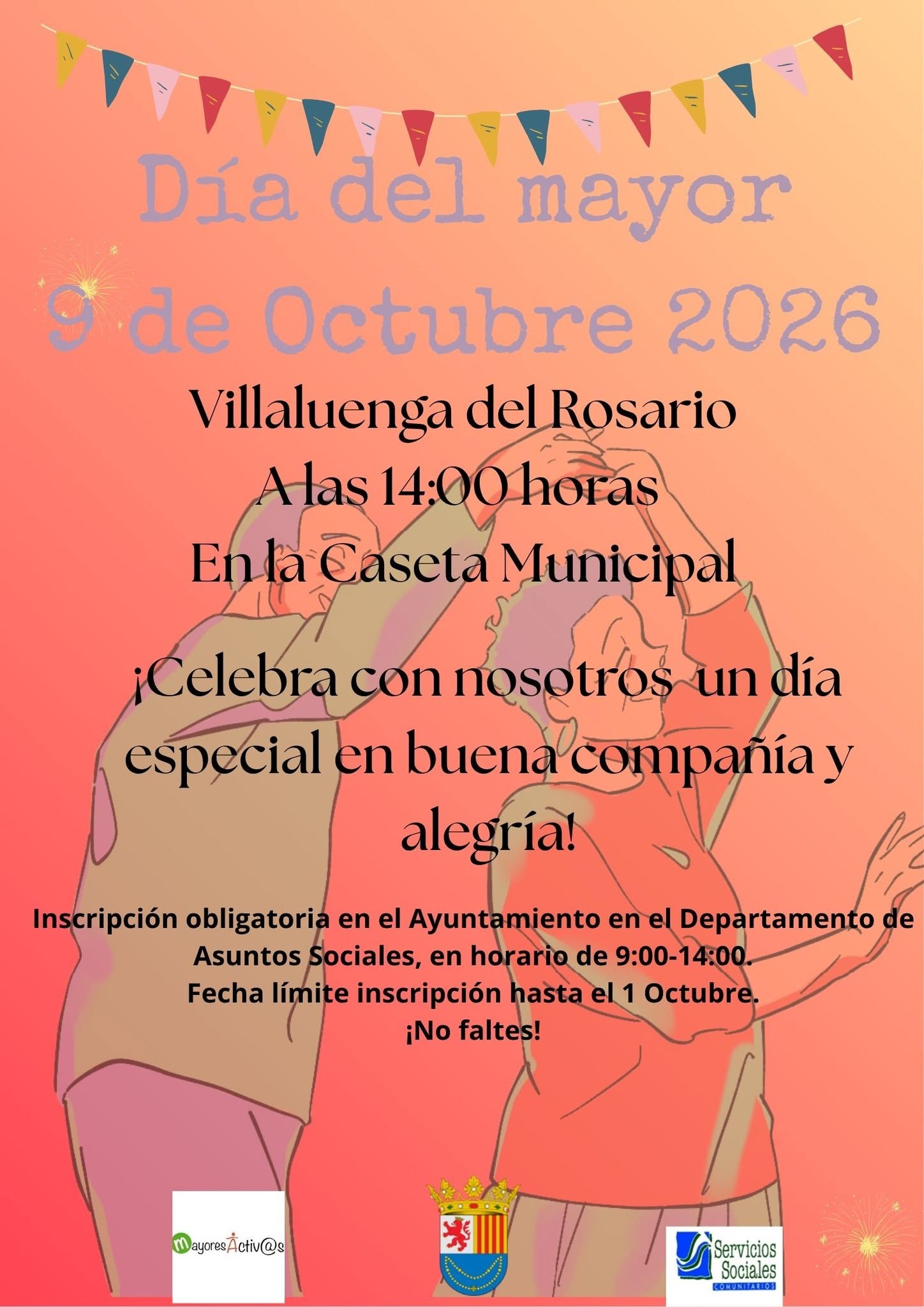VILLALUENGA DEL ROSARIO CONMEMORA EL DÍA DEL MAYOR