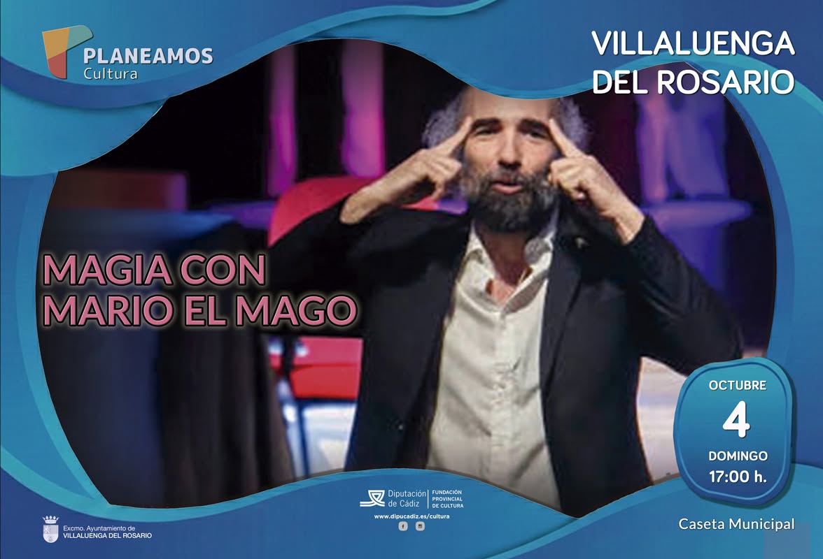 MAGIA CON MARIO EL MAGO EN VILLALUENGA DEL ROSARIO