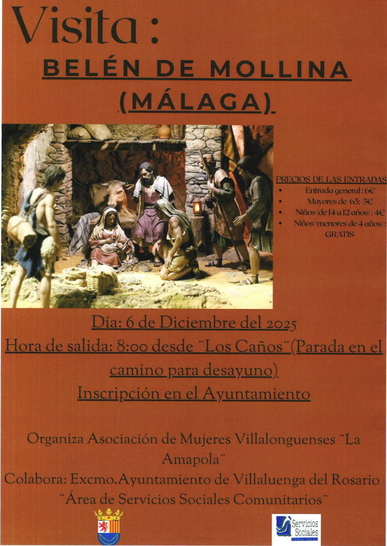VILLALUENGA SE VA DE VIAJE AL BELÉN DE MOLLINA