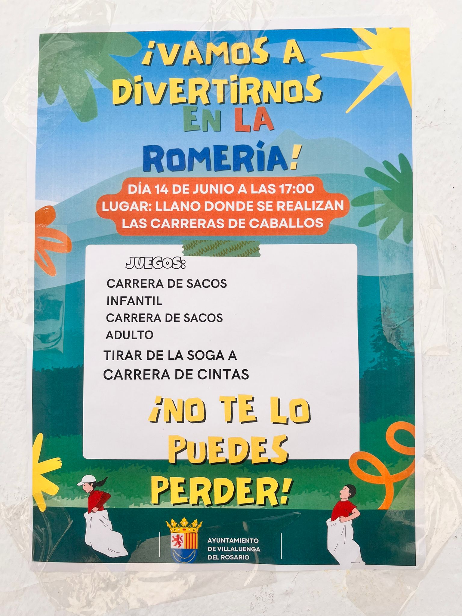 JUEGOS POPULARES EN LA ROMERÍA DE VILLALUENGA DEL ROSARIO