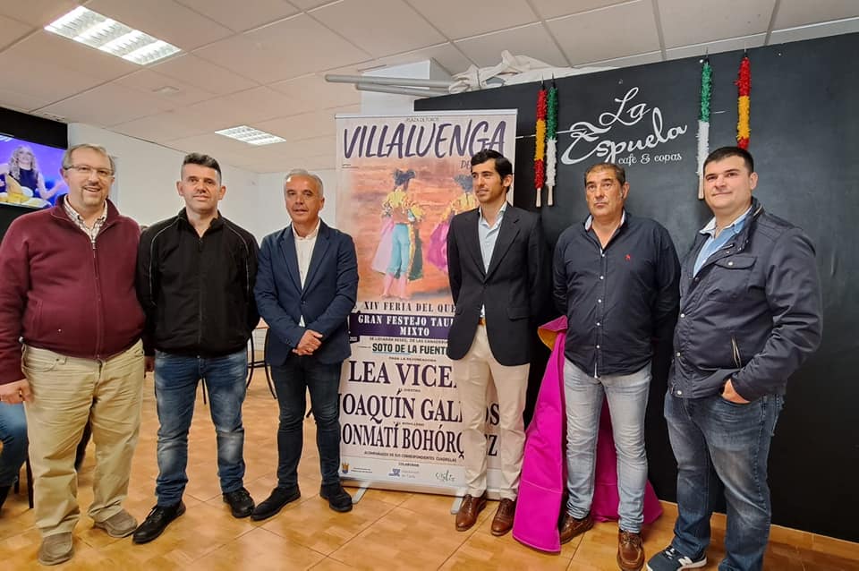 PRESENTACIÓN DE LA CORRIDA DE TOROS DEL 1 DE ABRIL EN VILLALUENGA