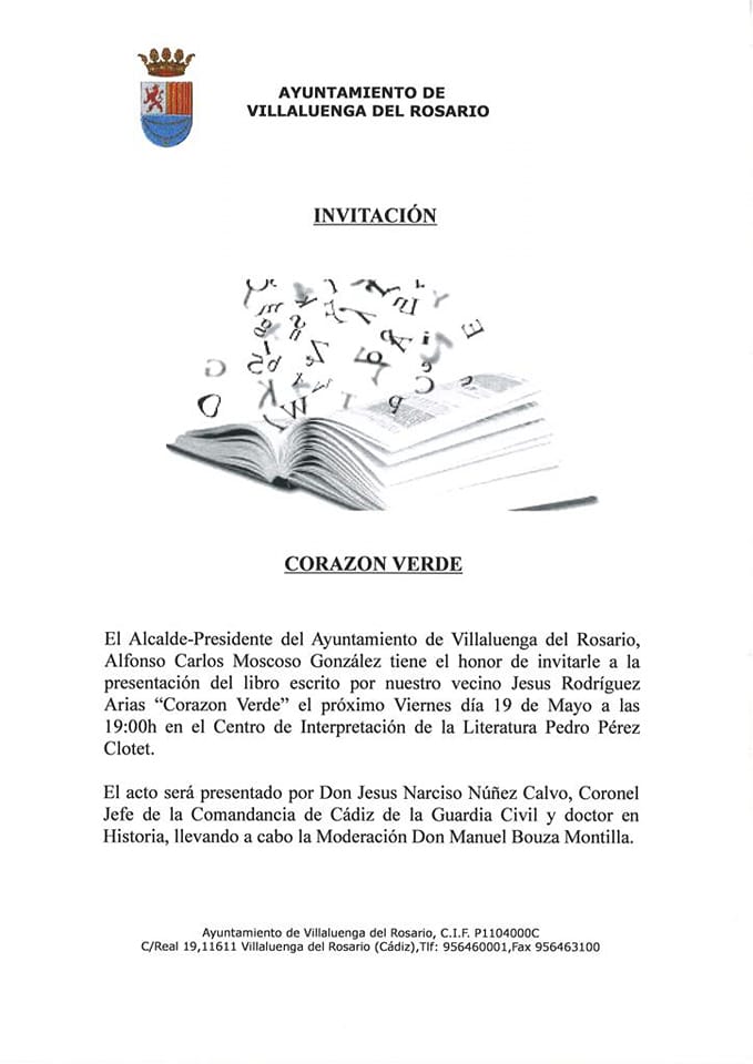 PRESENTACIÓN DEL LIBRO "CORAZÓN VERDE" EN VILLALUENGA