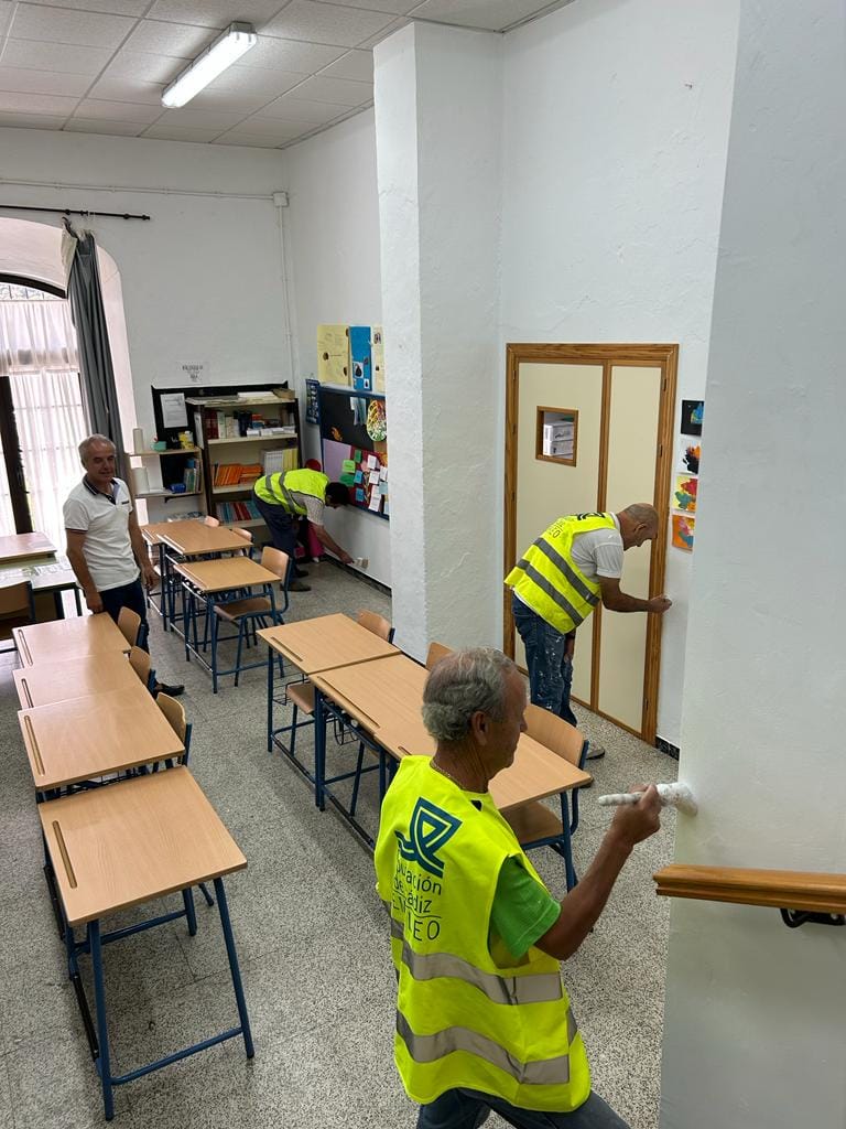 MEJORAS EN EL COLEGIO PROFESOR GÁLVEZ
