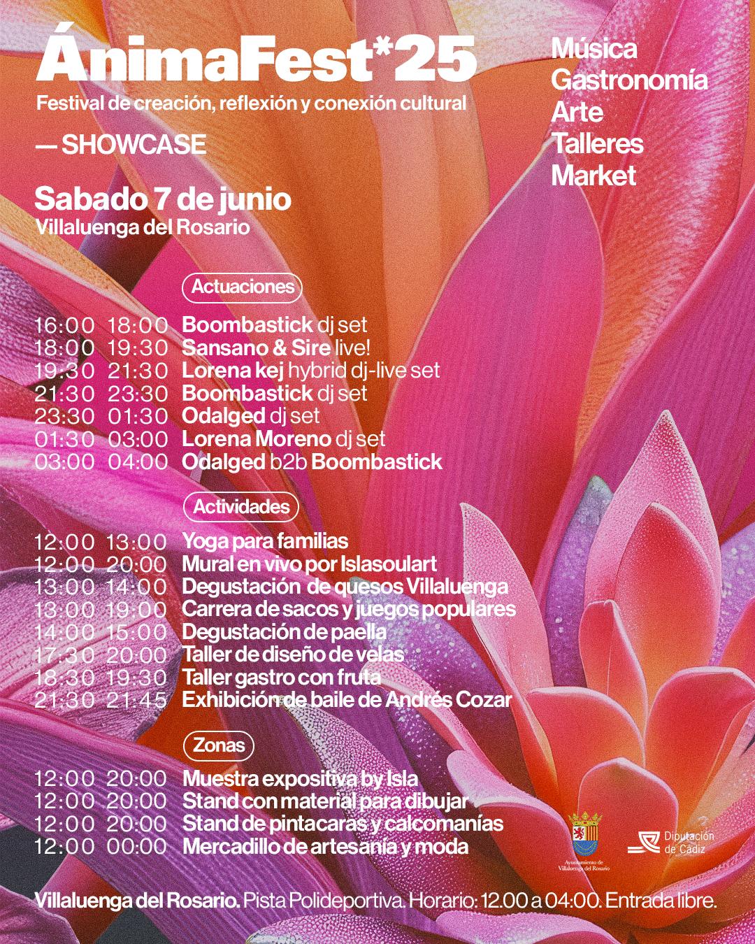 DETALLES PROGRAMACIÓN ÁNIMAFEST*25-SHOWCASE EN VILLALUENGA