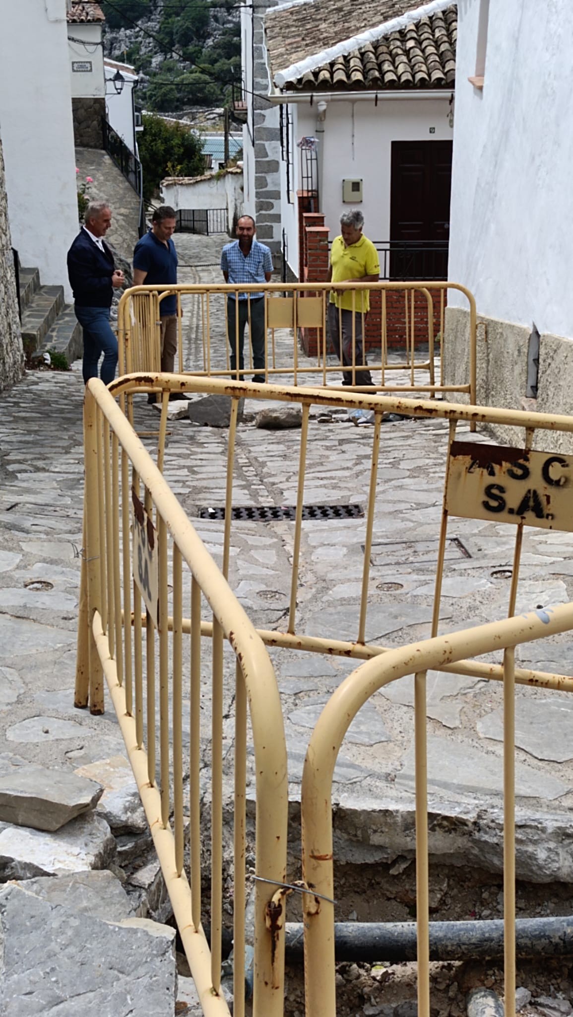 OBRAS DE MEJORA DEL SANEAMIENTO EN VILLALUENGA DEL ROSARIO