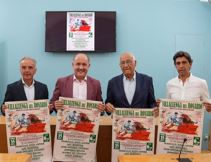 PRESENTACIÓN EN LA DIPUTACIÓN DE CÁDIZ DE LA PRÓXIMA NOVILLADA EN VILLALUENGA