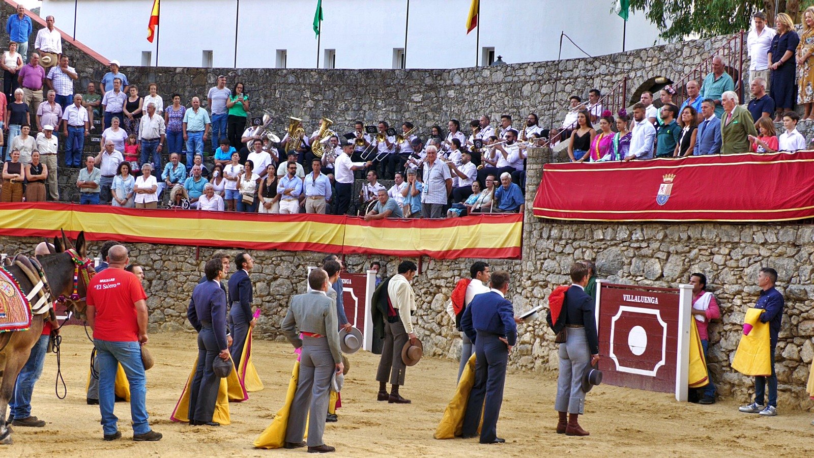 NUEVA NOVILLADA TELEVISADA POR CANAL SUR TV EN VILLALUENGA DEL ROSARIO