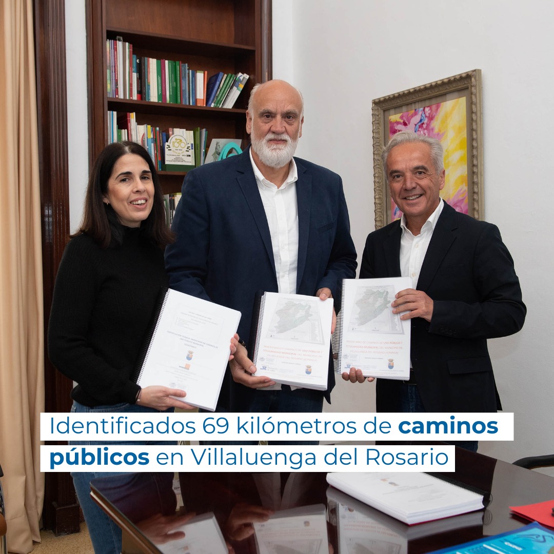 VILLALUENGA DEL ROSARIO CUENTA CON 69 KM DE CAMINOS