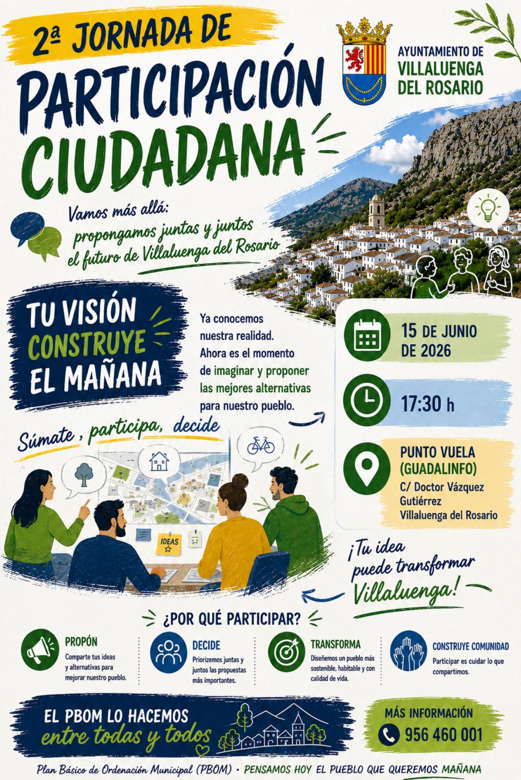 2ª JORNADA DE PARTICIPACIÓN CIUDADANA DEL PBOM DE VILLALUENGA DEL ROSARIO
