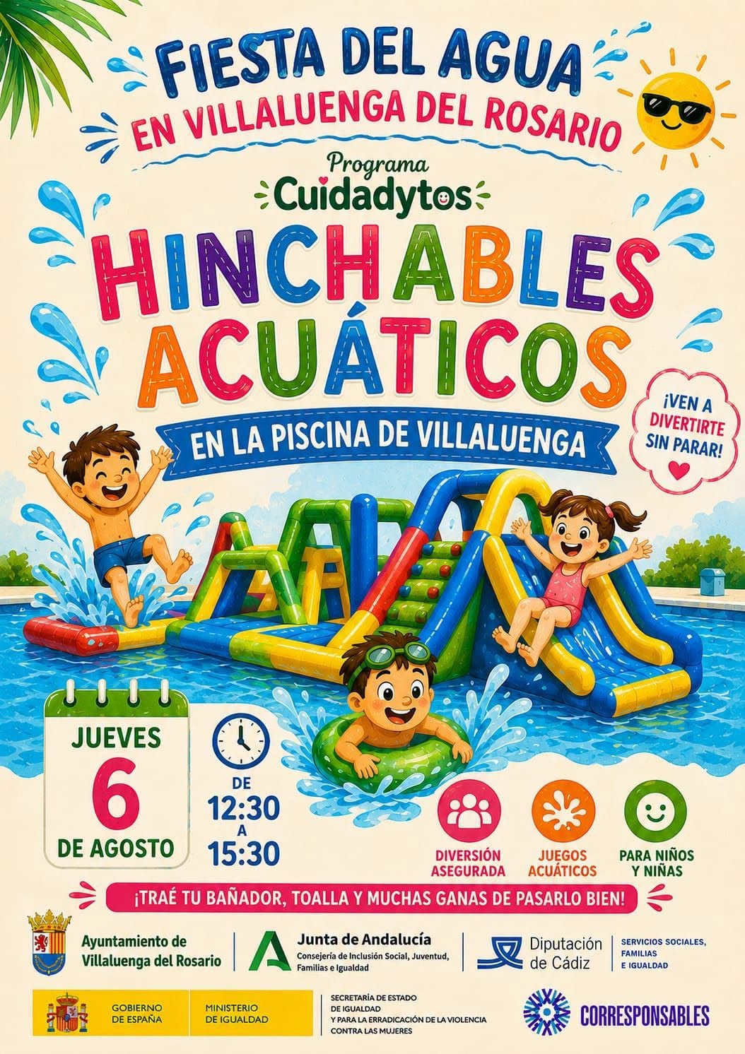 FIESTA DEL AGUA EN VILLALUENGA DEL ROSARIO