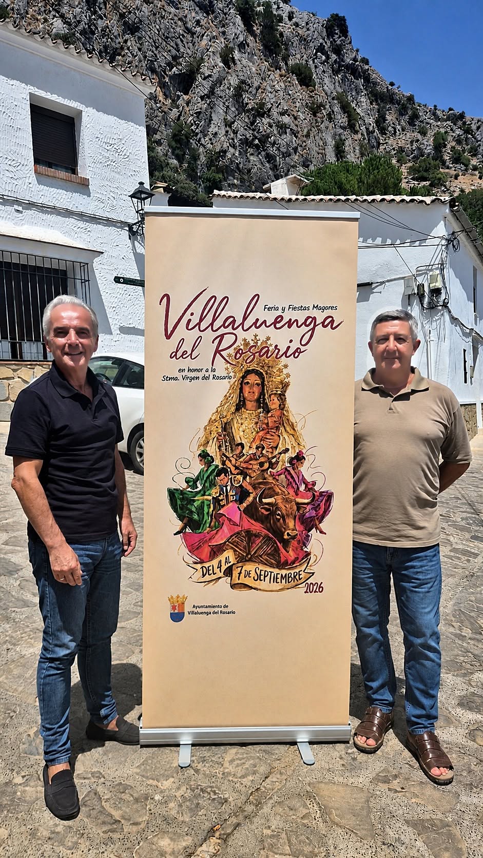 PRESENTACIÓN DEL CARTEL DE LA FERIA Y FIESTAS DE VILLALUENGA DEL ROSARIO 2026