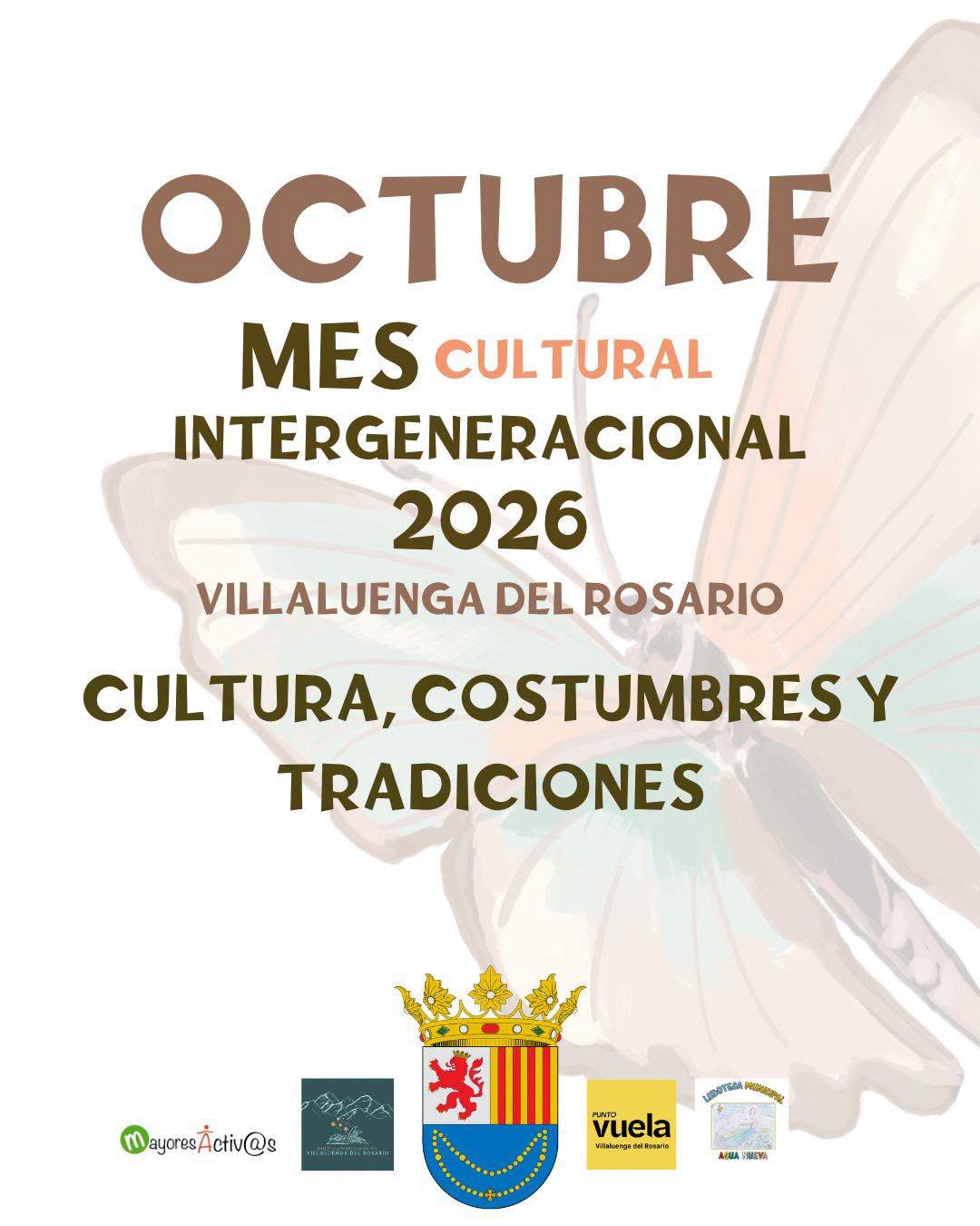 OCTUBRE, MES CULTURAL INTERGENERACIONAL 2026 VILLALUENGA DEL ROSARIO