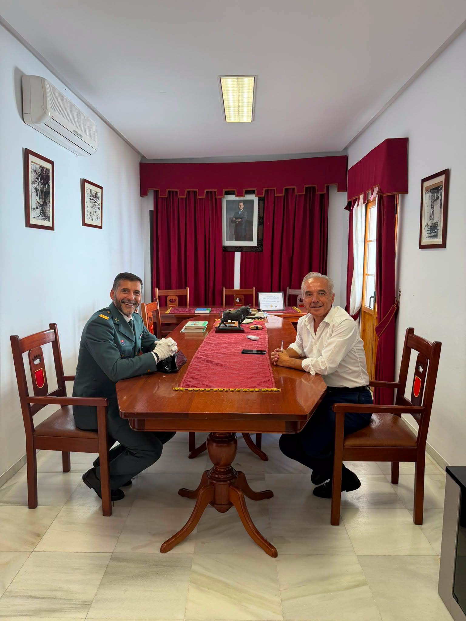 RECONOCIMIENTO Y DESPEDIDA AL SARGENTO MANUEL SERRANO