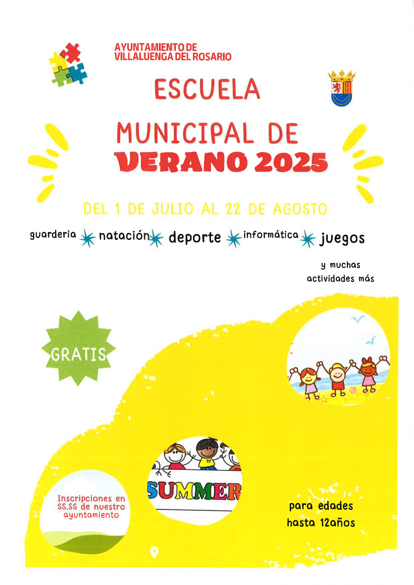ESCUELA MUNICIPAL DE VERANO 2025