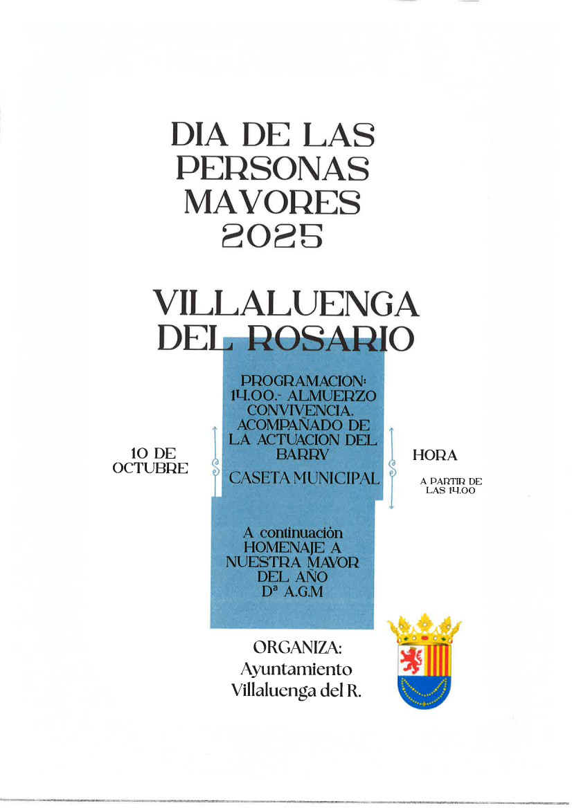 CONMEMORACIÓN DÍA DE LAS PERSONAS MAYORES 2025